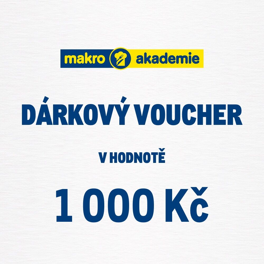 Dárkový voucher makro akademie